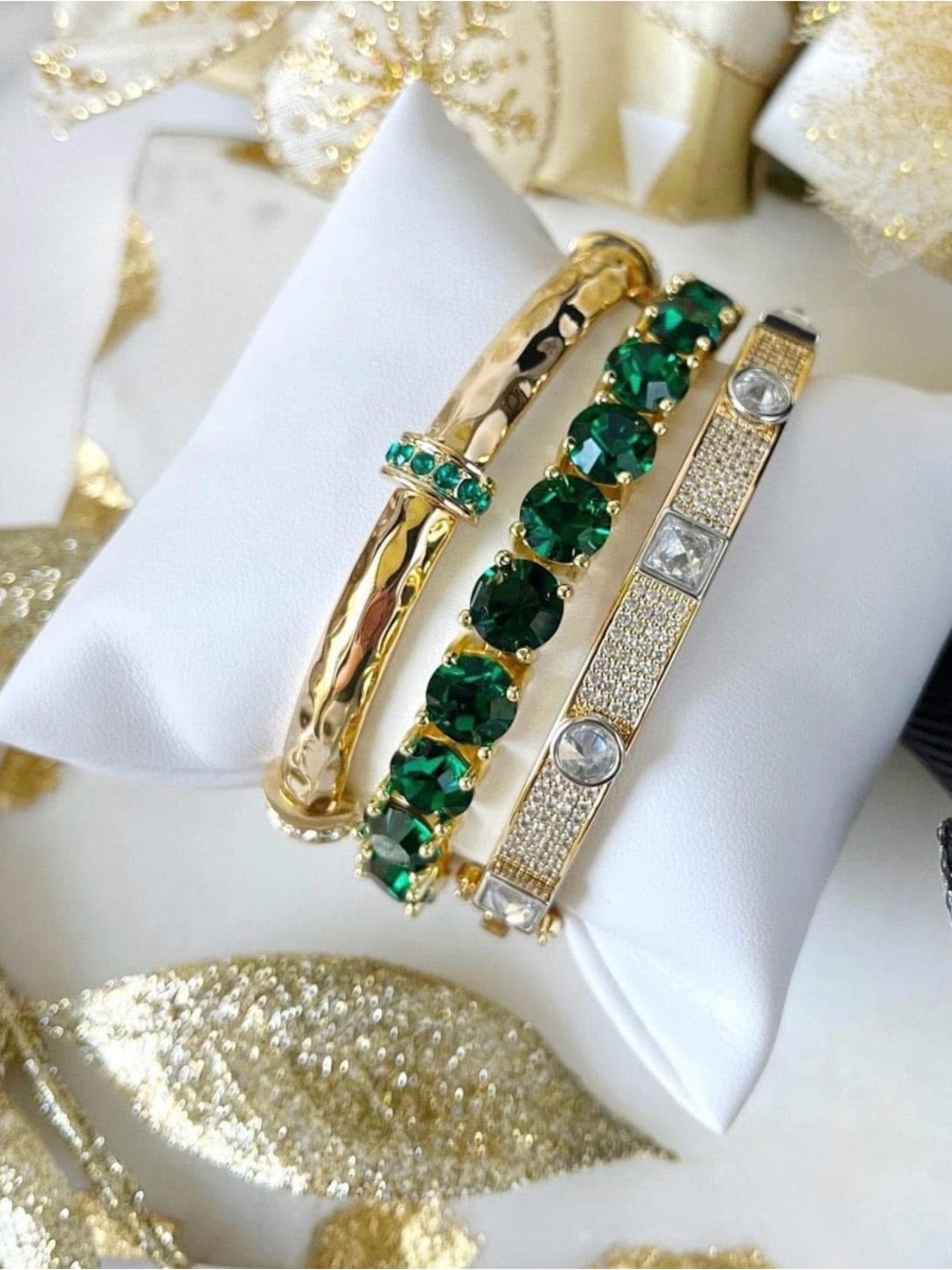 Park Lane “Emerald” Impression Bracelet (Full Size) NWOT! Has Been Altered!!
